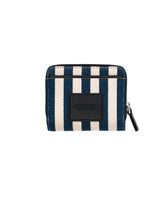 Marc Jacobs The Stripe Canvas Mini Compact Wallet