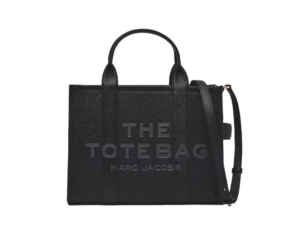 Marc Jacobs The Leather Medium Tote Handbag – ShopCGX Marc Jacobs The Leather Medium Tote Handbag – ShopCGX