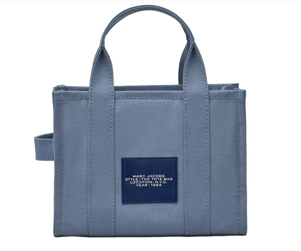 トートバッグ The Small Tote - Marc Jacobs - Cotton - Blue Marc Jacobs The Marc Jacobs Small The Tote Bag | Harrods US