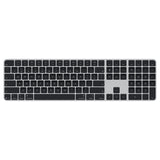 Magic Keyboard with Touch ID and Numeric Keypad for Mac models with Apple silicon (USB–C) - Black Keys