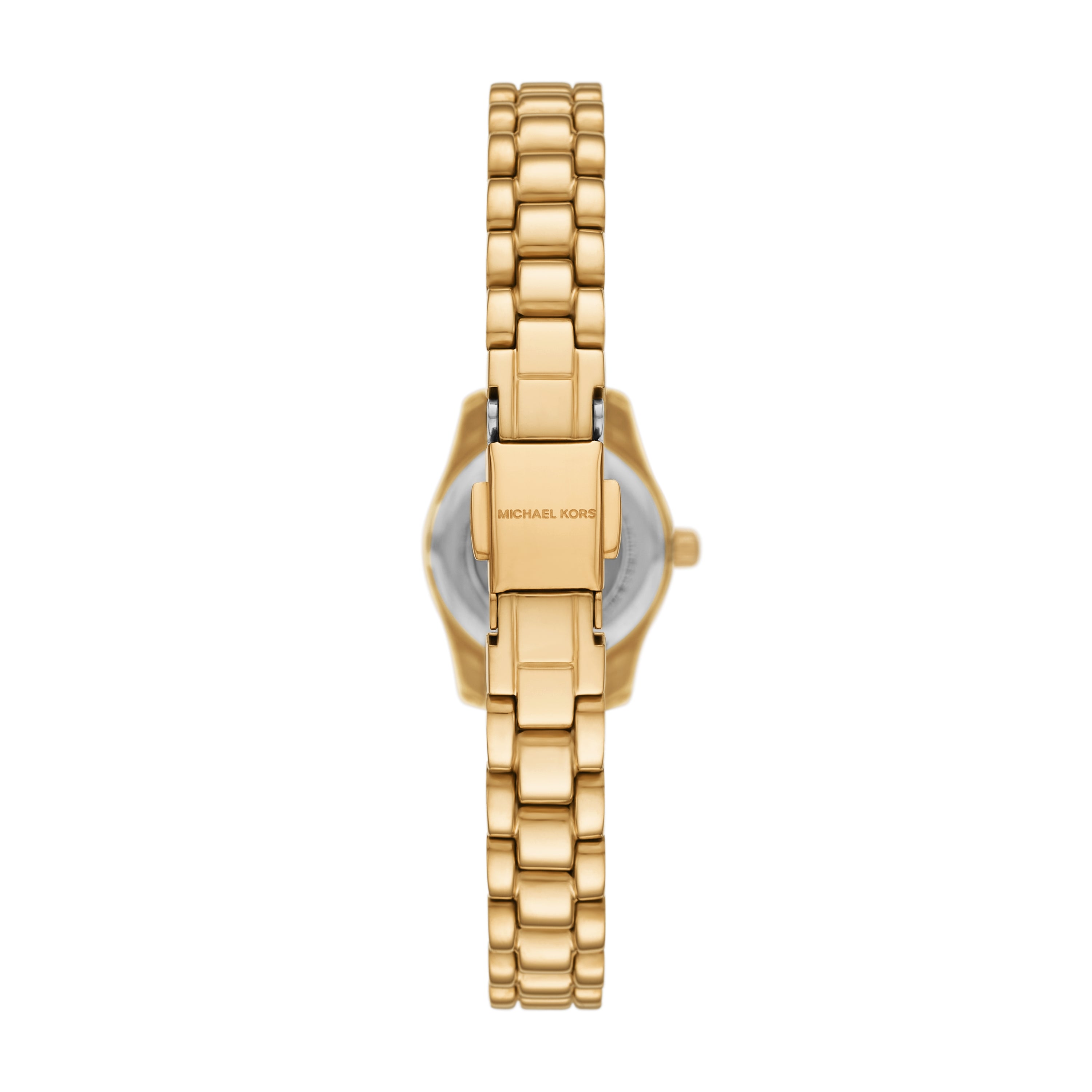 Michael Kors Lexington Three-Hand Gold-Tone Stainless Steel Watch Gift Set