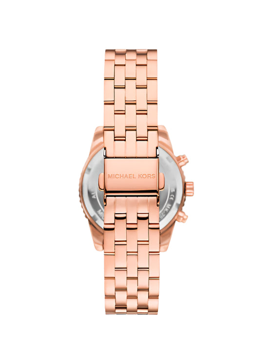 Michael Kors Mini Bryant Pavé Rose Gold-Tone Watch