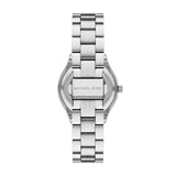 Michael Kors Slim Runway Three-Hand Silver-Tone Stainless Steel Watch Gift Set