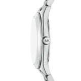 Michael Kors Slim Runway Three-Hand Silver-Tone Stainless Steel Watch Gift Set