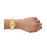 Michael Kors Womens Billie Gold-Tone Watch