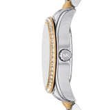 Michael Kors Womens Lexington Lux 2-Tone Watch