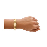 Michael Kors Womens Petite Suri Gold-Tone Watch