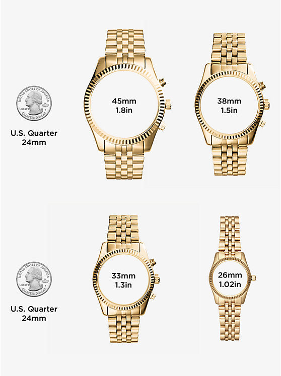 Michael Kors Lexington Two-Tone Watch