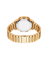 Michael Kors Mens Oversized Prescott Gold-Tone Watch