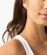Michael Kors Heart Stud Earrings - Rose-Gold-Plated