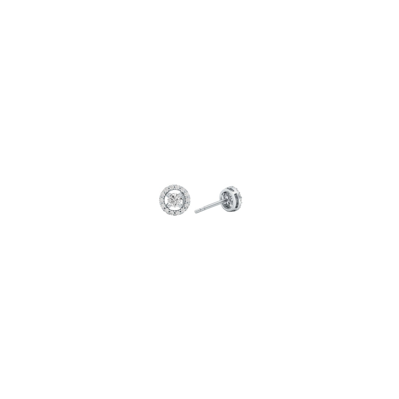 Michael Kors Silver-Plated Pavé Stud Earrings