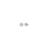 Michael Kors Silver-Plated Pavé Stud Earrings