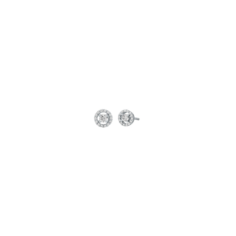 Michael Kors Silver-Plated Pavé Stud Earrings