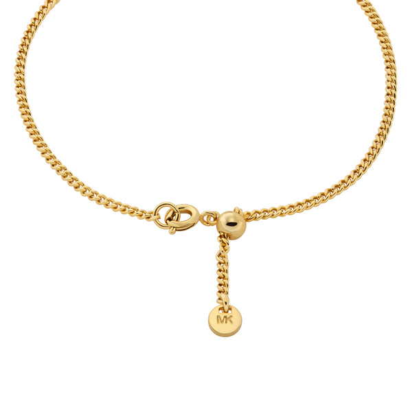 Michael Kors Gold-Tone Logo Bracelet