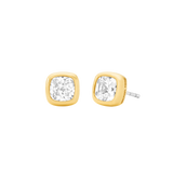 Michael Kors Gold-Plated Cushion Stud Earrings