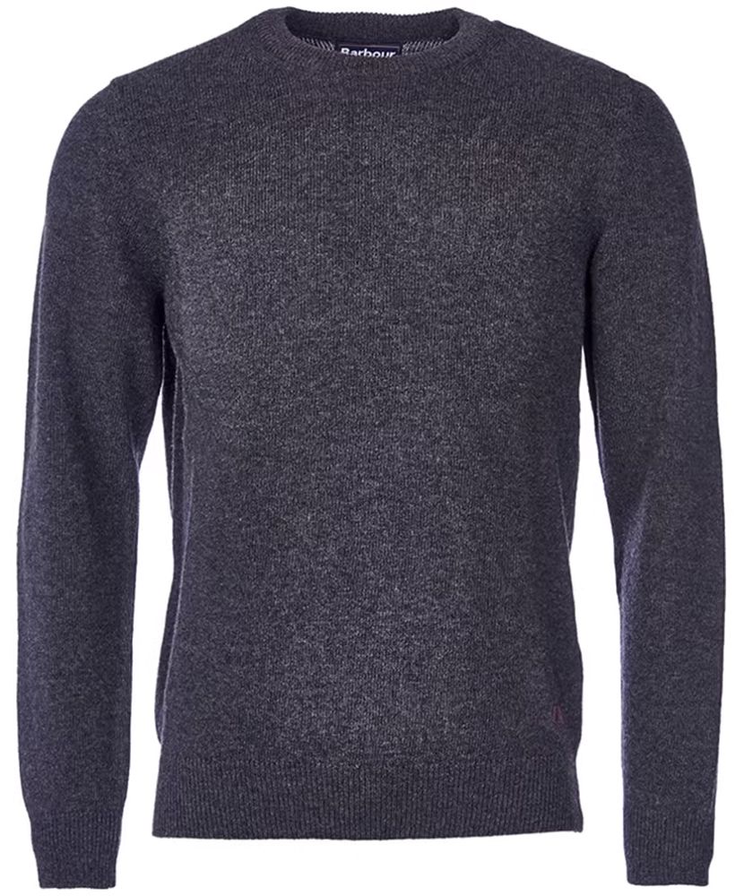 Barbour Mens Essential Patch Crew Neck Sweater