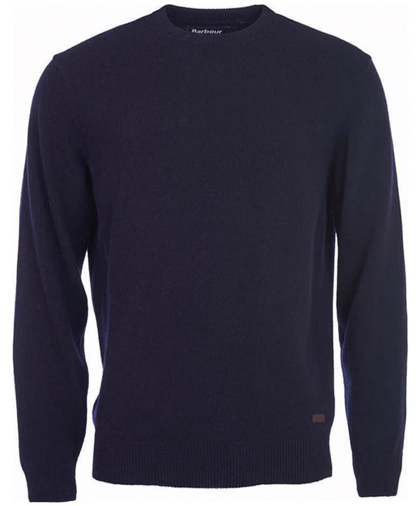 Barbour Mens Essential Patch Crew Neck Sweater