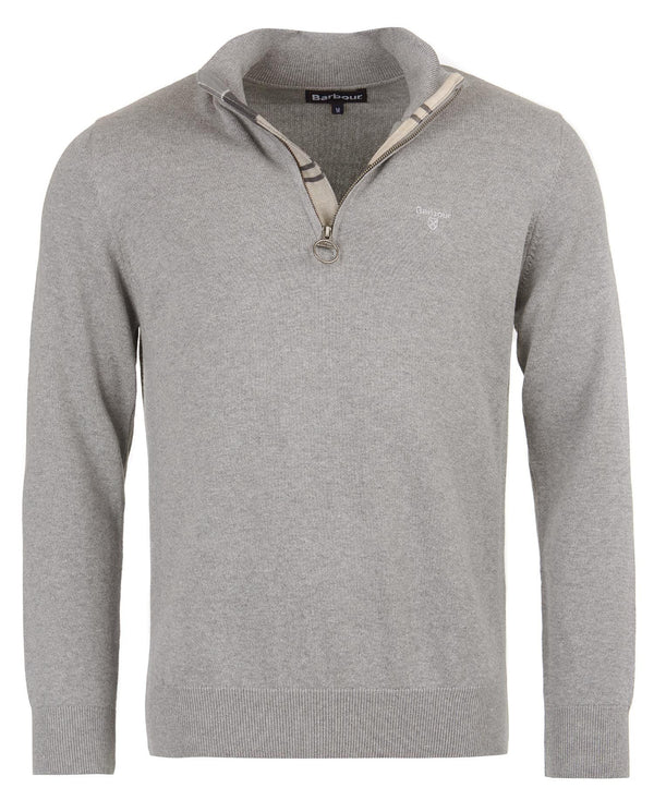 Barbour Mens Cotton Half Zip Sweater