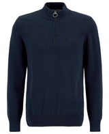 Barbour Mens Cotton 1/4 Zip Jumper Sweater