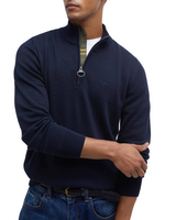 Barbour Mens Cotton 1/4 Zip Jumper Sweater