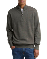Barbour Mens Cotton 1/4 Zip Jumper Sweater