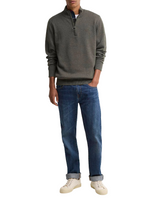 Barbour Mens Cotton 1/4 Zip Jumper Sweater