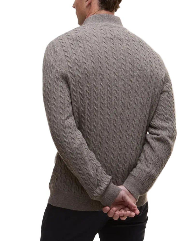 Barbour Mens Ramsden Half Zip Jumper Sweater