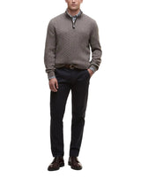 Barbour Mens Ramsden Half Zip Jumper Sweater
