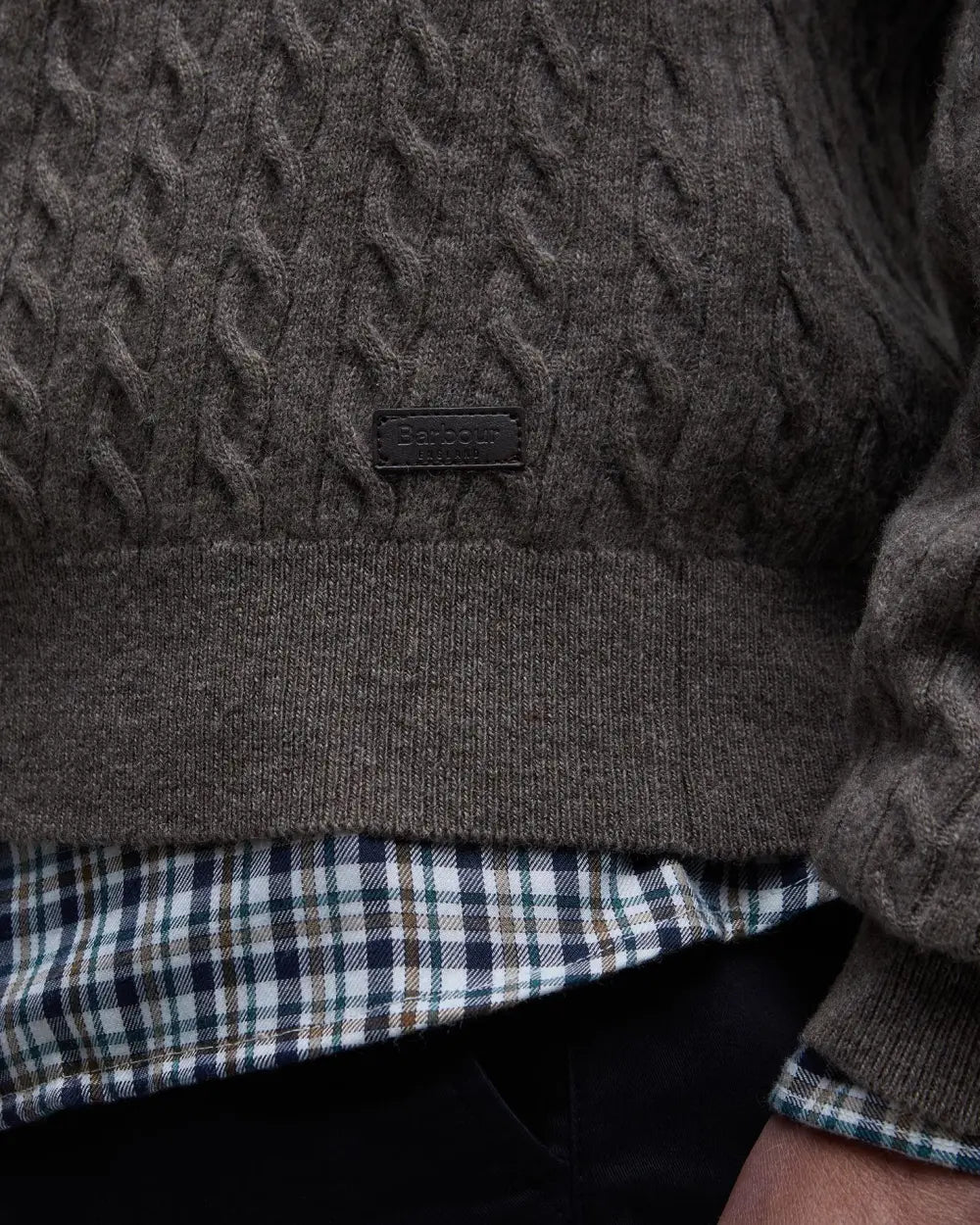Barbour Mens Ramsden Half Zip Jumper Sweater