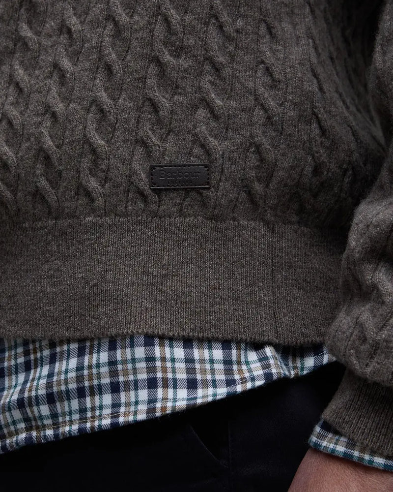 Barbour Mens Ramsden Half Zip Jumper Sweater