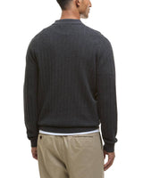 Barbour Mens Smeaton Knitted Long Sleeve Polo Shirt