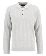 Barbour Mens Smeaton Knitted Long Sleeve Polo Shirt