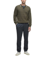 Barbour Mens Fenhill Knitted Long Sleeve Polo Shirt