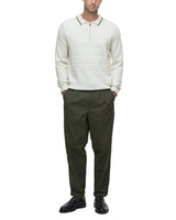 Barbour Mens Fenhill Knitted Long Sleeve Polo Shirt