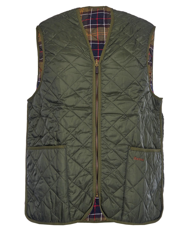Barbour Mens Quilted Zip-In Liner Vest