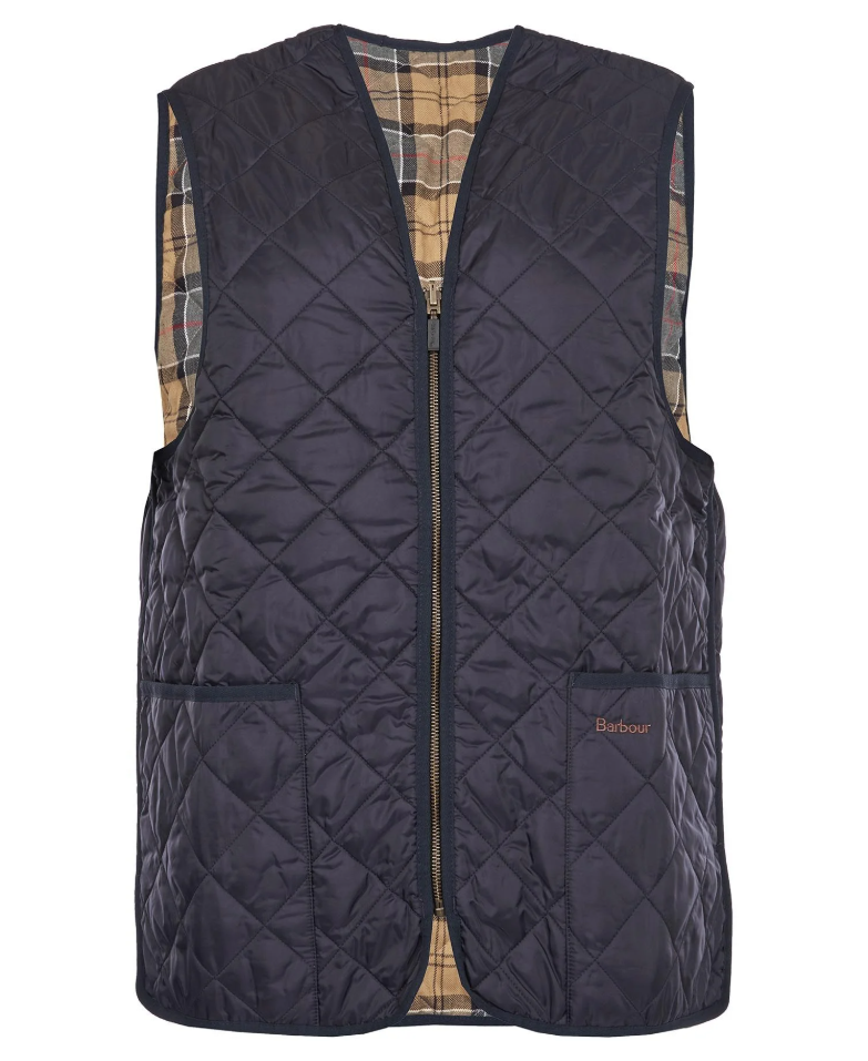 Barbour Mens Quilted Zip-In Liner Vest