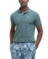 Barbour Mens Tartan Pique Short Sleeve Polo Shirt