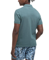 Barbour Mens Tartan Pique Short Sleeve Polo Shirt