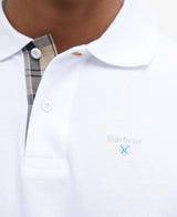 Barbour Mens Tartan Pique Short Sleeve Polo Shirt