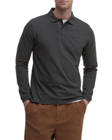 Barbour Mens Essential Long Sleeve Polo Shirt