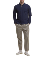 Barbour Mens Essential Long Sleeve Polo Shirt