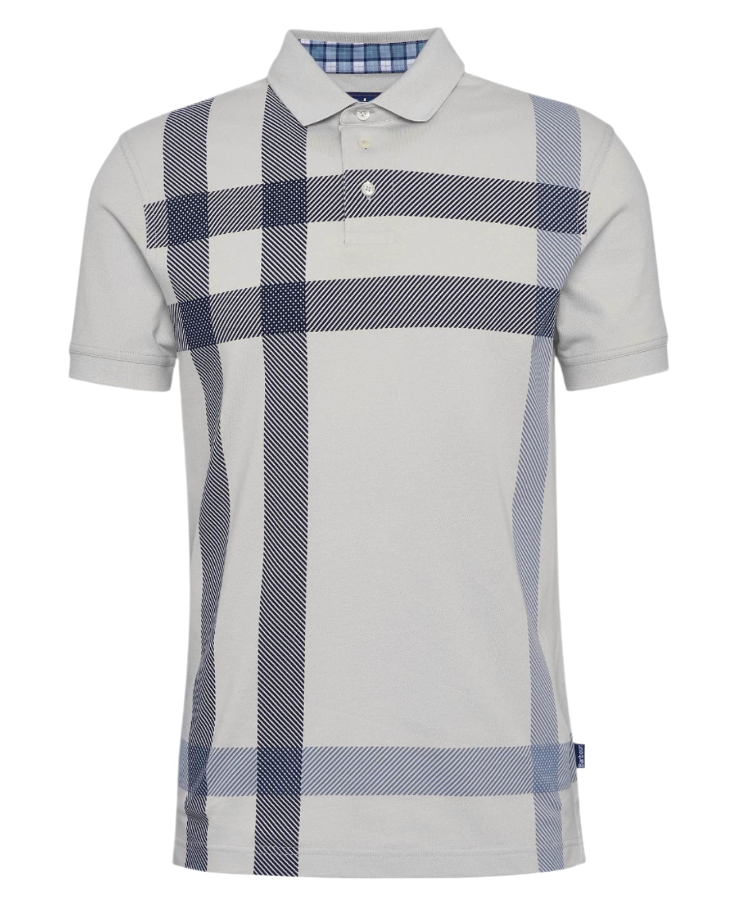 Barbour Mens Blaine Tartan Short Sleeve Polo Shirt