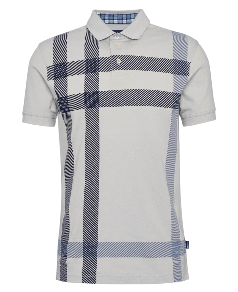 Barbour Mens Blaine Tartan Short Sleeve Polo Shirt