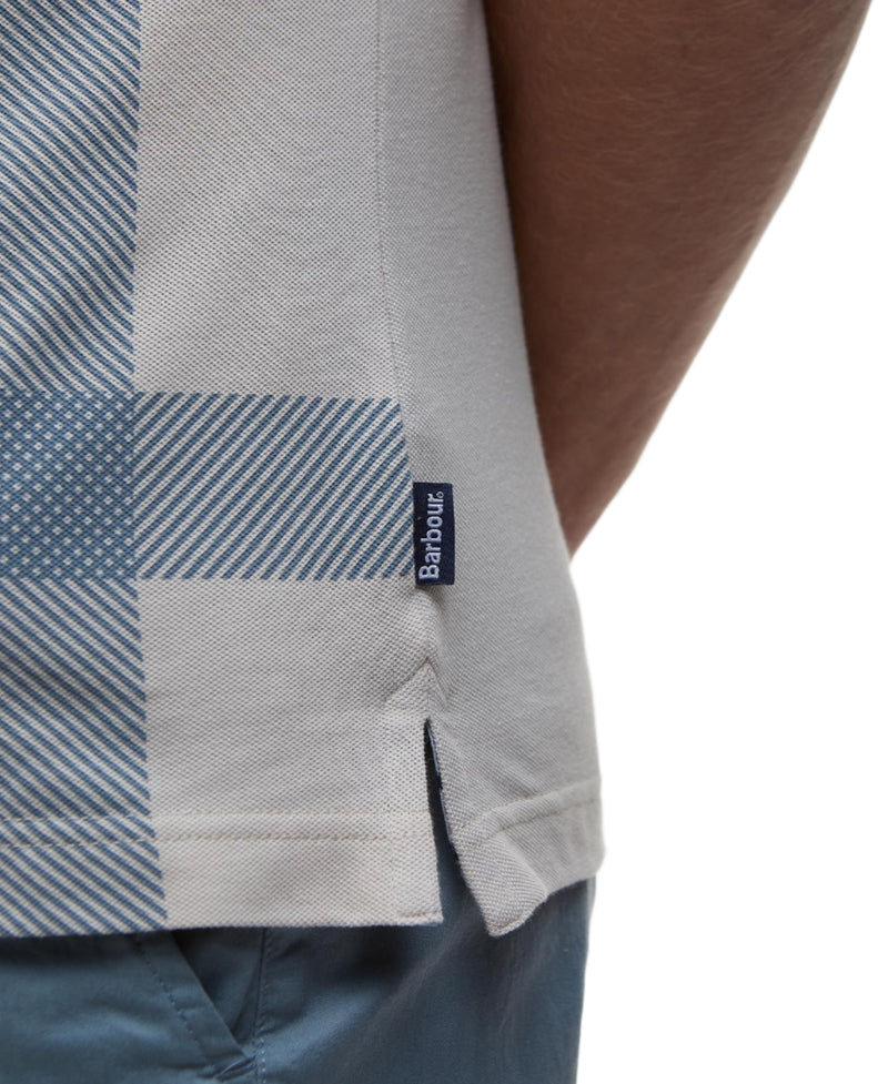 Barbour Mens Blaine Tartan Short Sleeve Polo Shirt