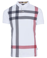 Barbour Mens Blaine Oversized Tartan Short Sleeve Polo Shirt