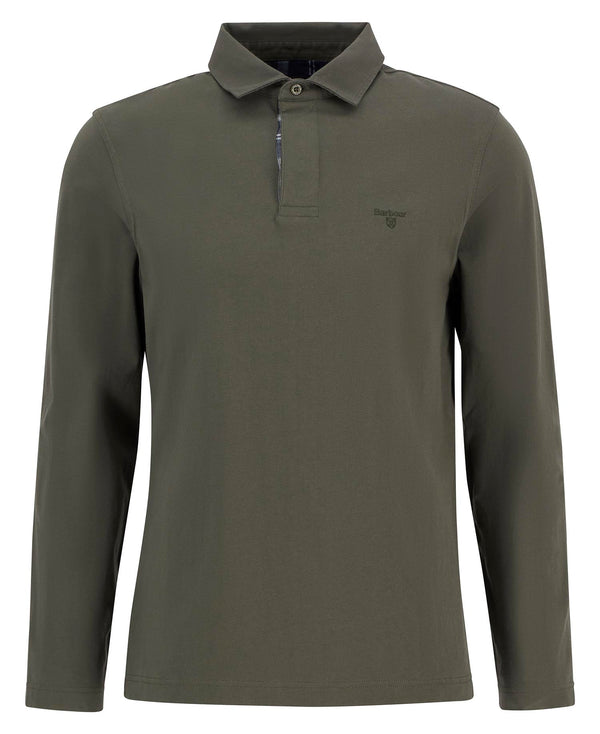 Barbour Mens Margrove Tailored Long Sleeve Polo Shirt