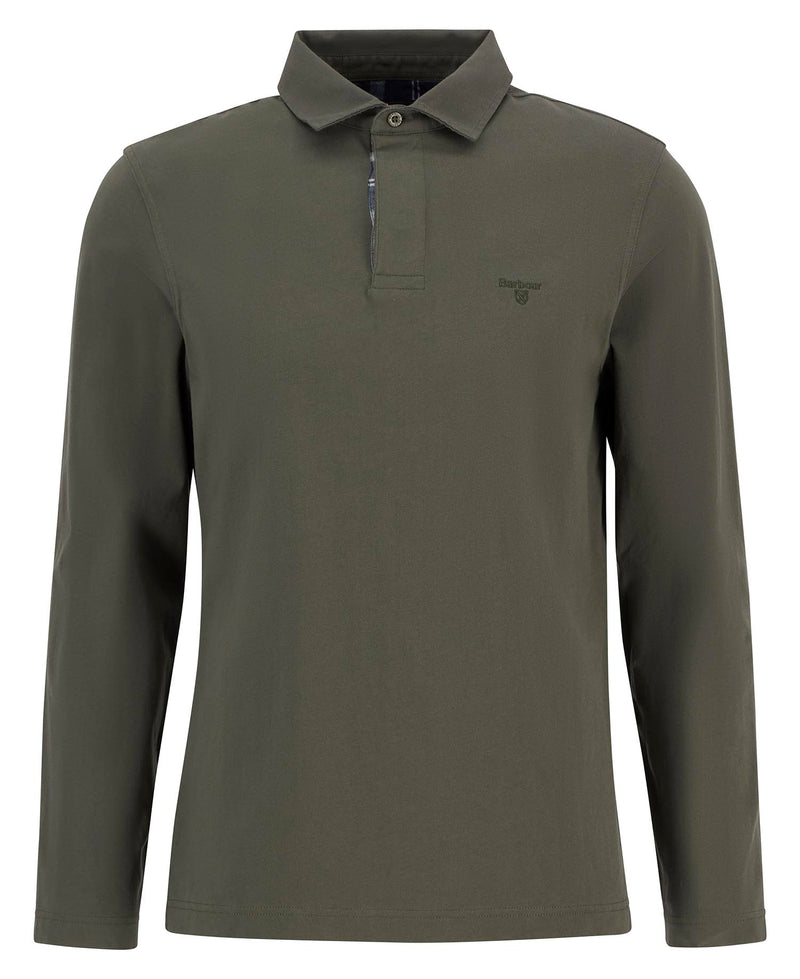 Barbour Mens Margrove Tailored Long Sleeve Polo Shirt