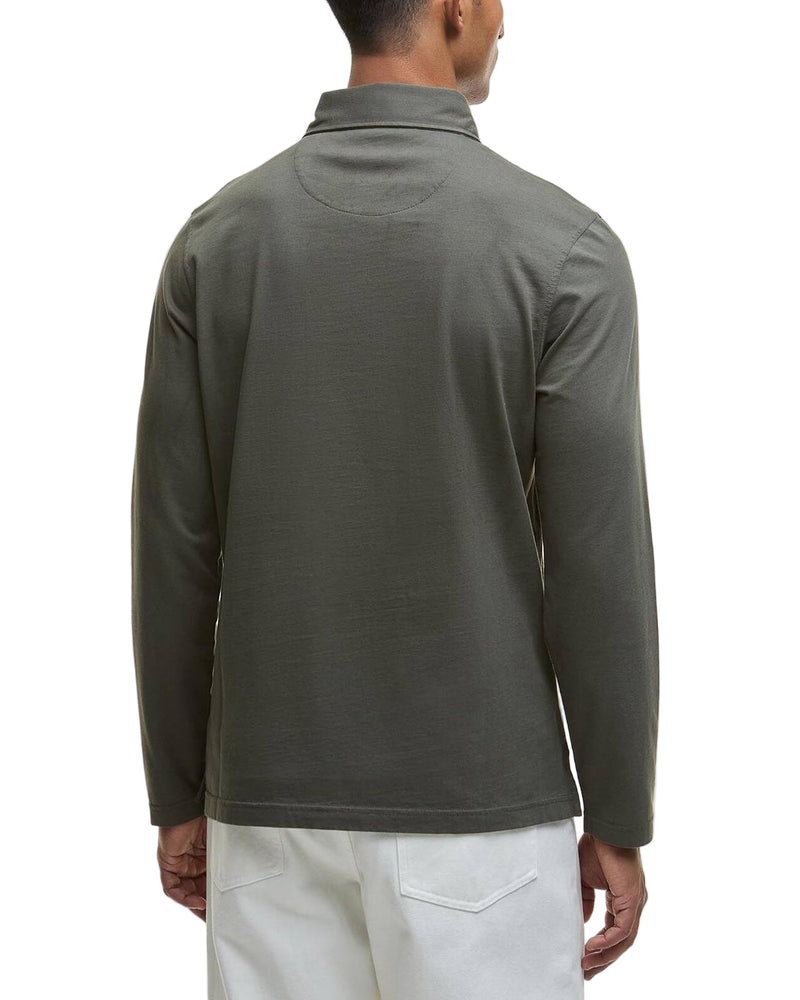 Barbour Mens Margrove Tailored Long Sleeve Polo Shirt