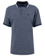 Barbour Mens Weston Textured Short Sleeve Polo Shirt
