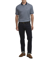 Barbour Mens Weston Textured Short Sleeve Polo Shirt